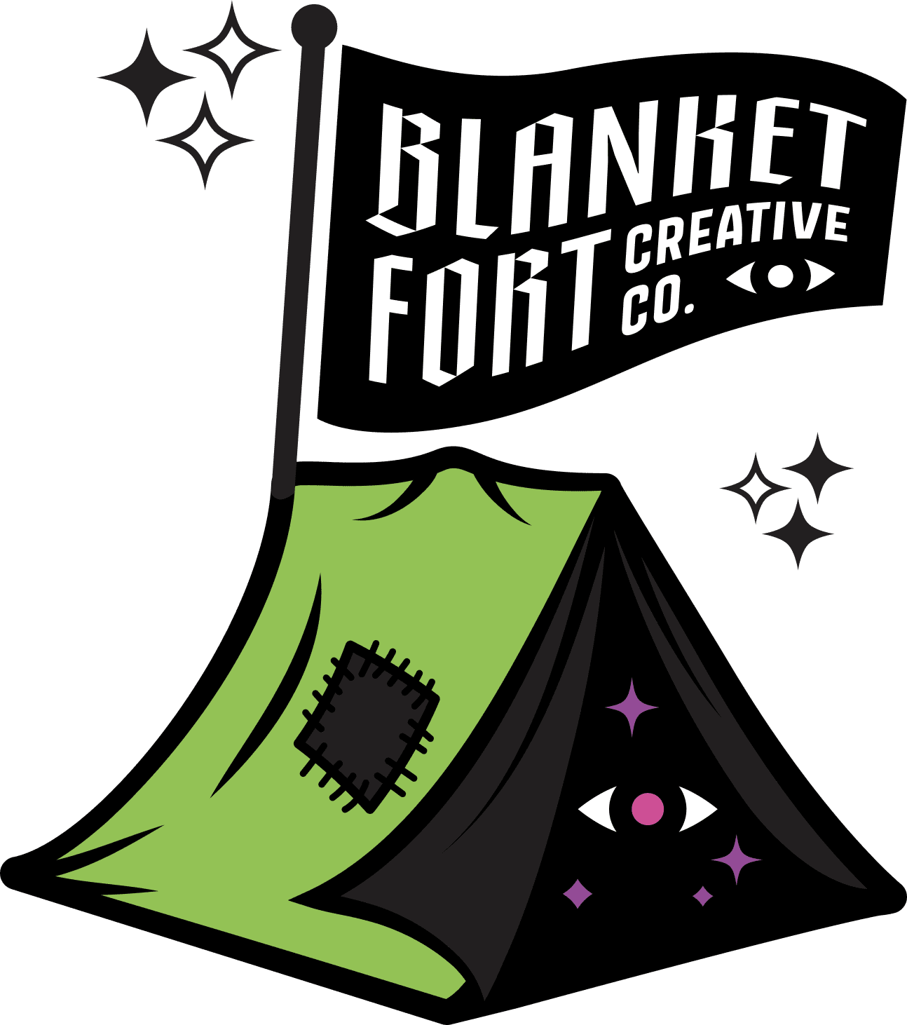 Blanket Fort Creative logo illustration