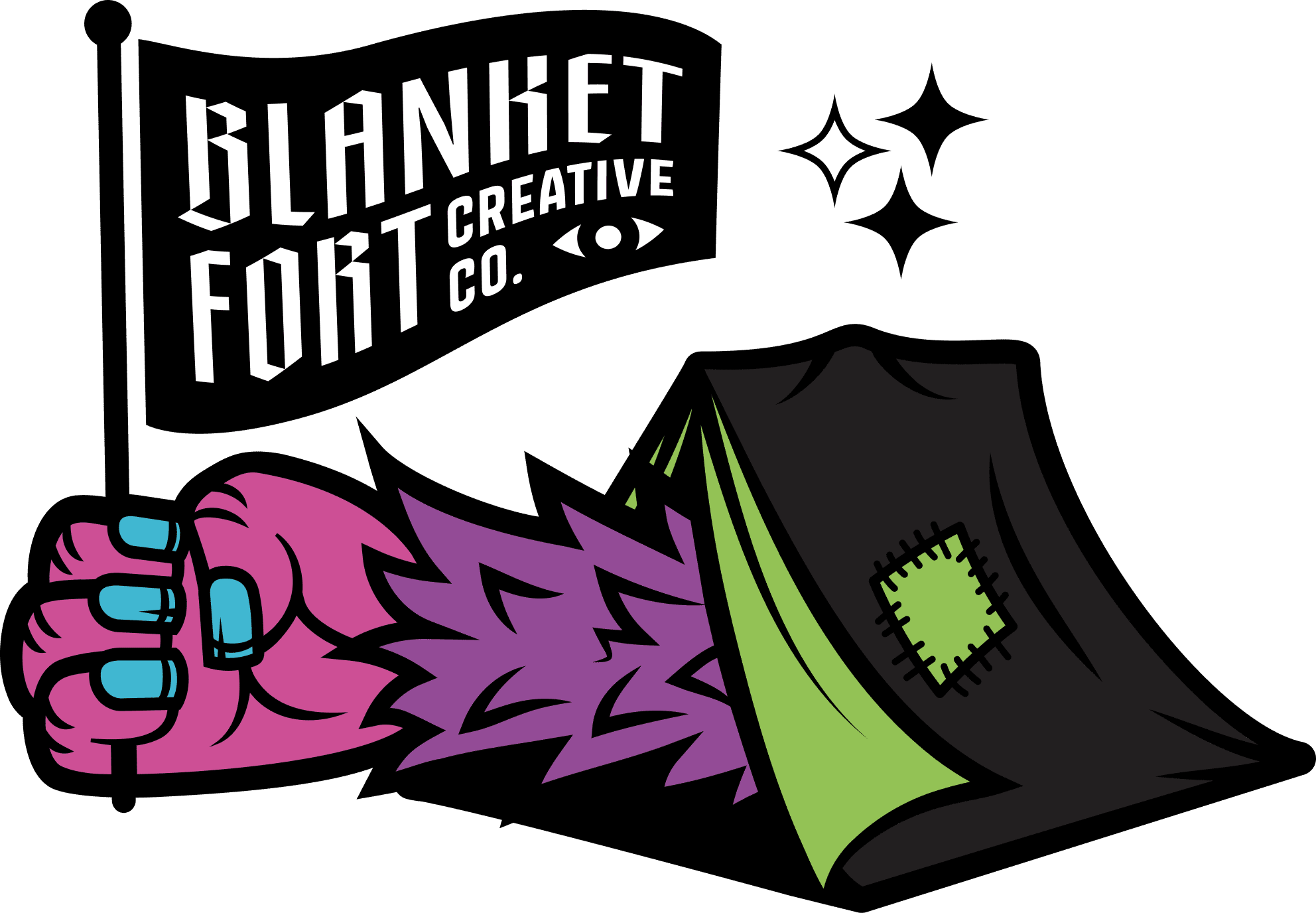 Yeti tent illustration